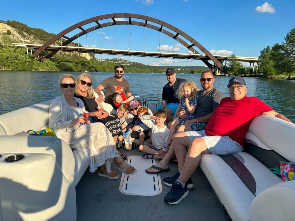 family fun at lake travis