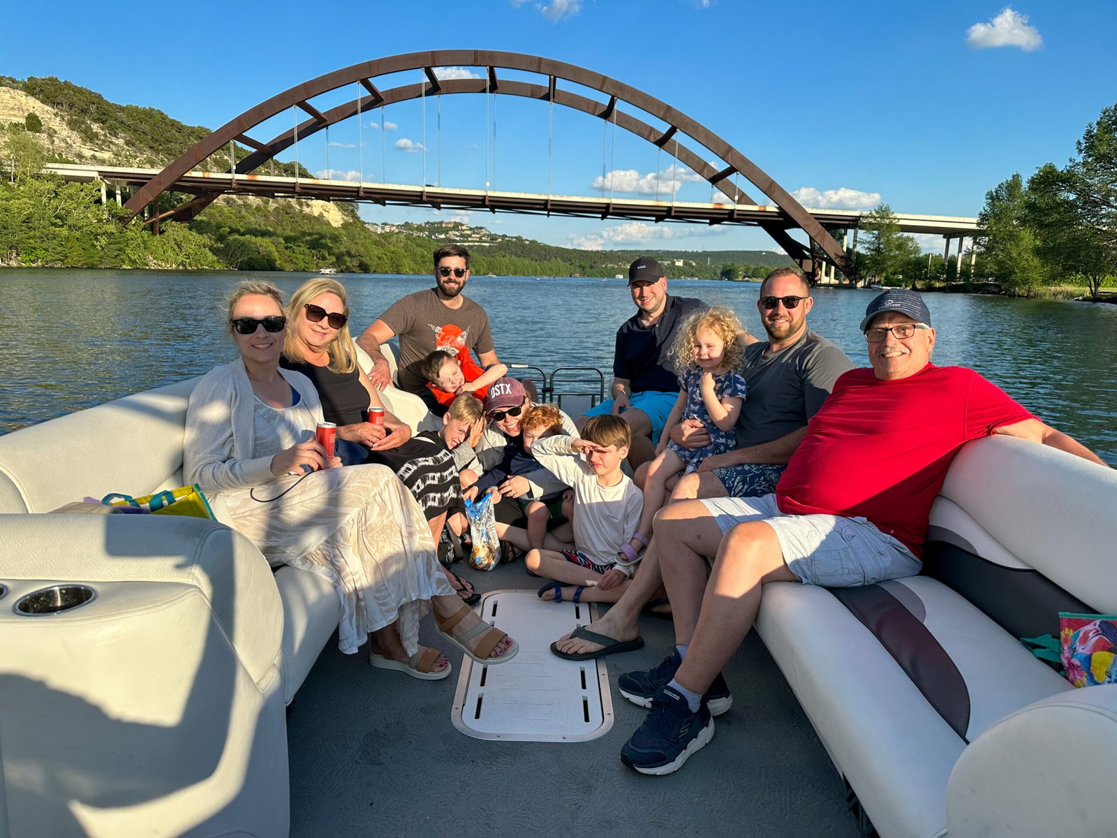 family fun at lake travis
