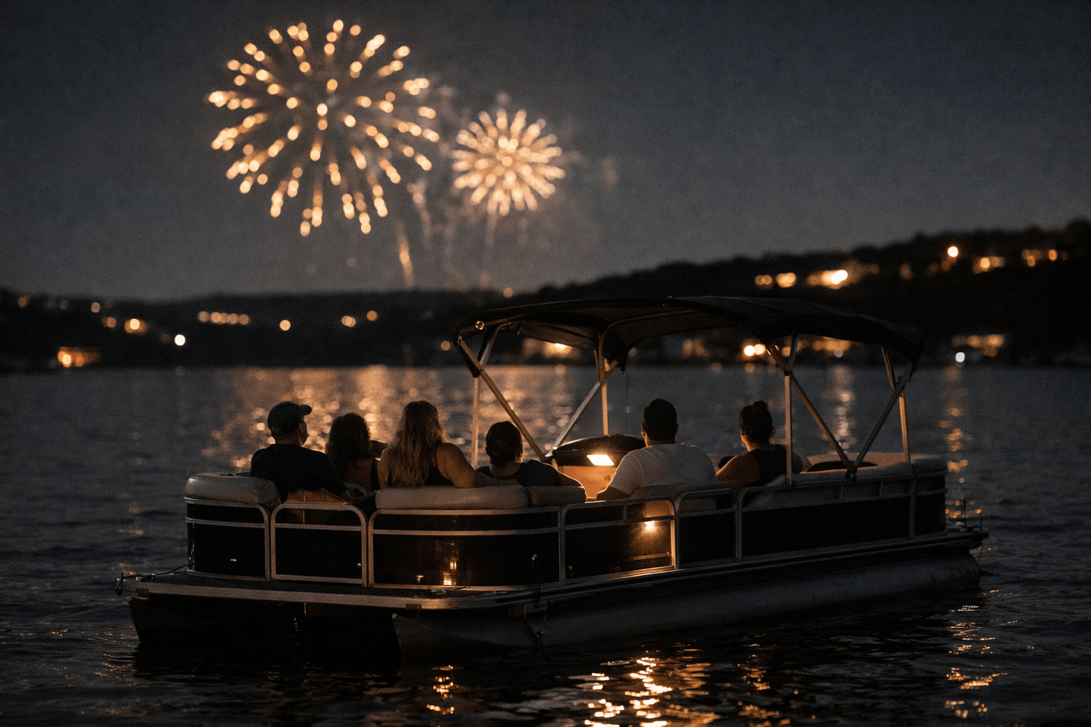 Fireworks Cruises Hero section background image
